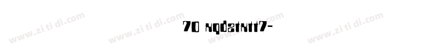 帆の甜心兔兔70 xqdztxtt7字体转换